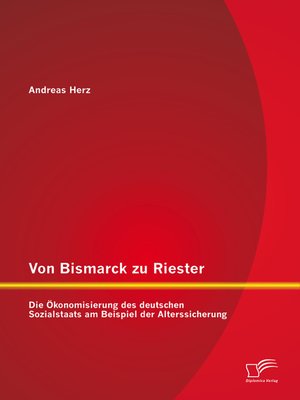 cover image of Von Bismarck zu Riester